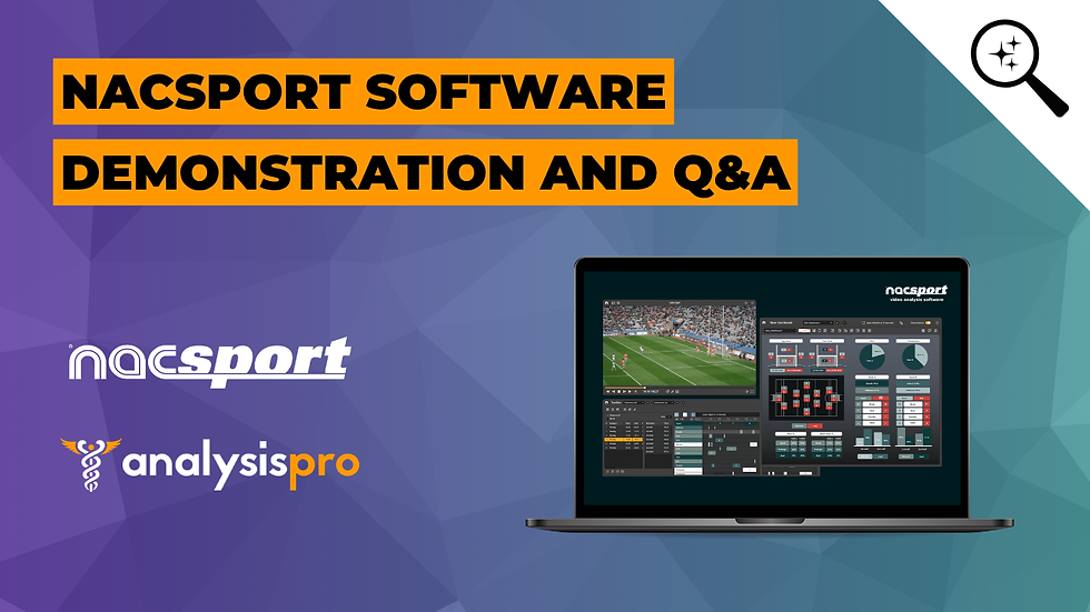 Nacsport video analysis software demonstration