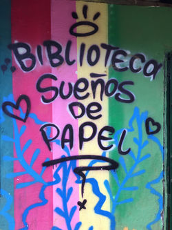 Fachada Biblioteca Sueños de Papel