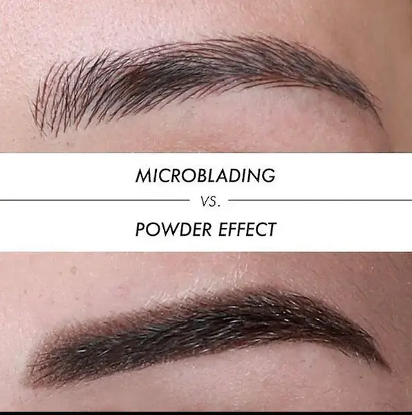 Ombre brows Microblading Semi permanent make up Lips blush