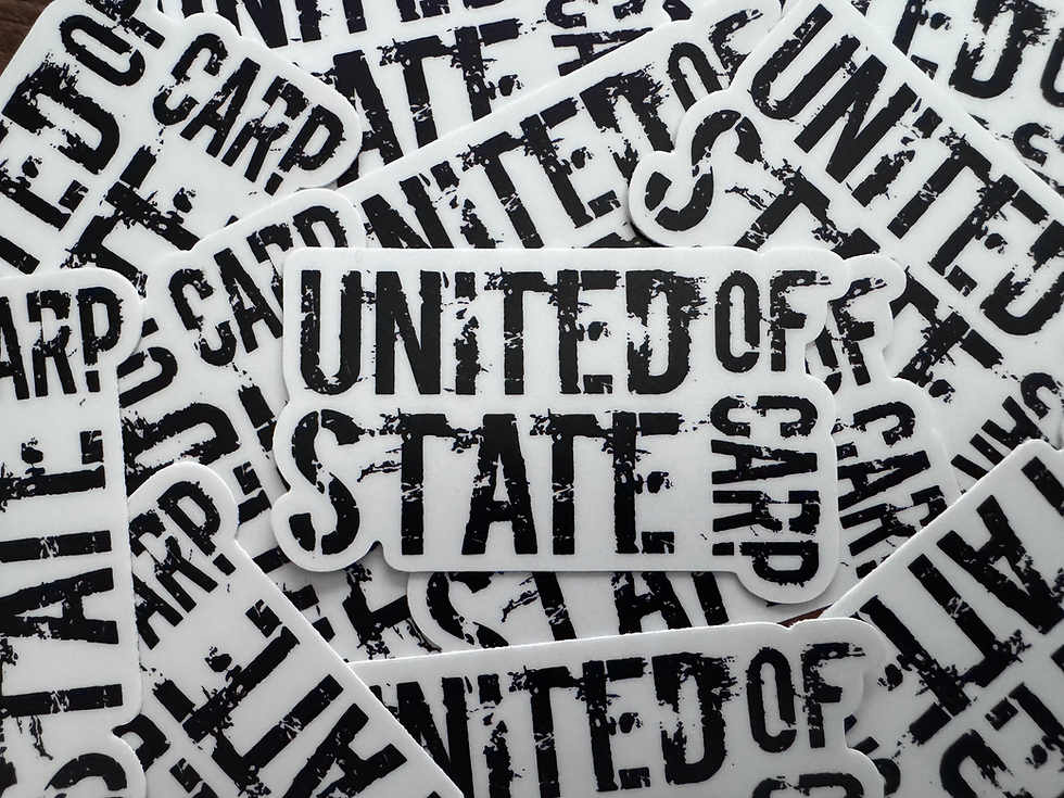 Thumbnail: United State Of Carp ~Stickers