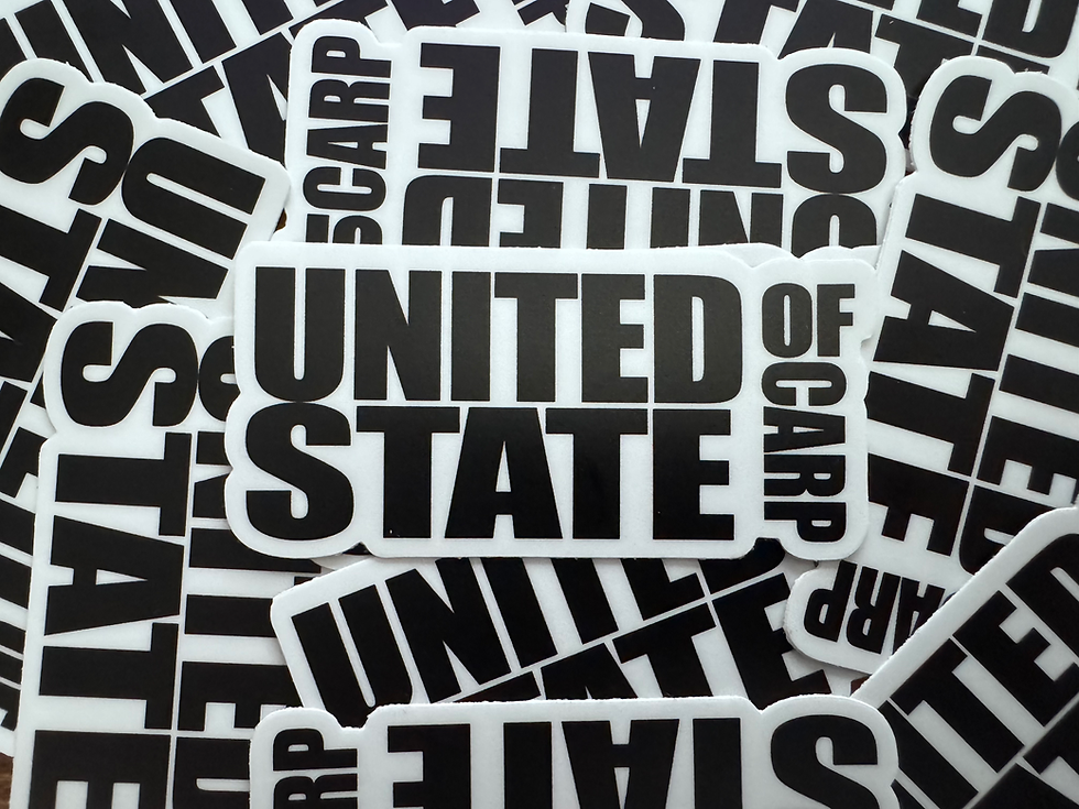 Thumbnail: United State Of Carp ~Stickers