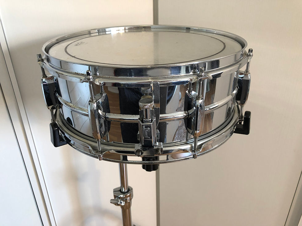 Pearl MIRROR CHROME STEEL SHEEL 14/5.5（Pearl Mirror Chrome