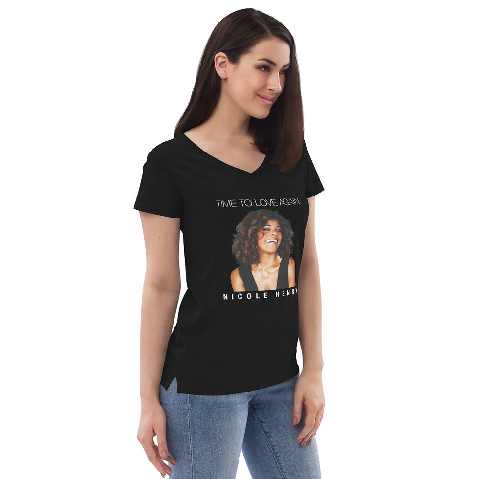 Thumbnail: Nicole Henry Women’s Recycled V-neck T-shirt