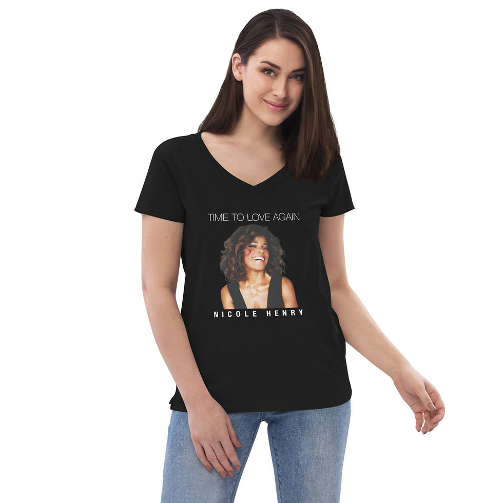 Thumbnail: Nicole Henry Women’s Recycled V-neck T-shirt