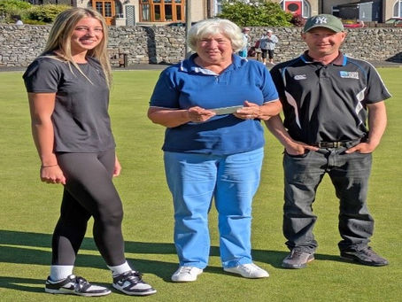 Martin & Alicia win Netherfield Open Doubles