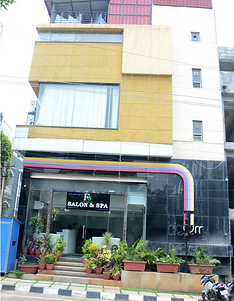 F5 Salon & Spa Exterior with greenary