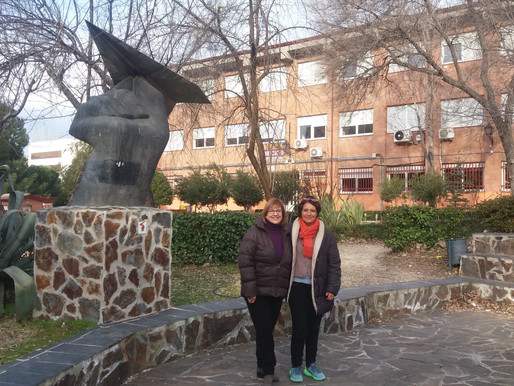 Recibimos a una profesora de Isla Reunión