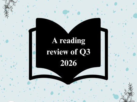 A reading review of Q3 2026