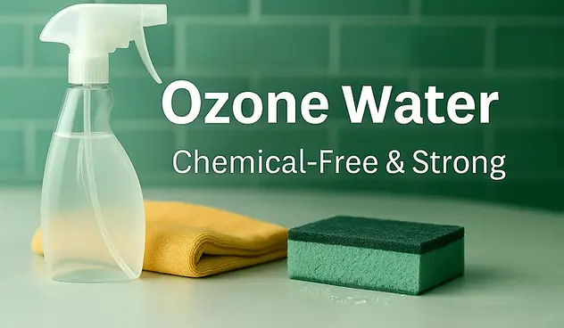 Banner: Ozone Water vs Distilled Water