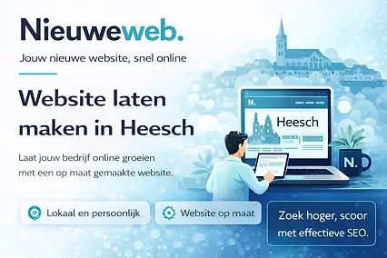 Website laten maken in Heesch — lokale Wix-website voor ondernemers in de regio Oss