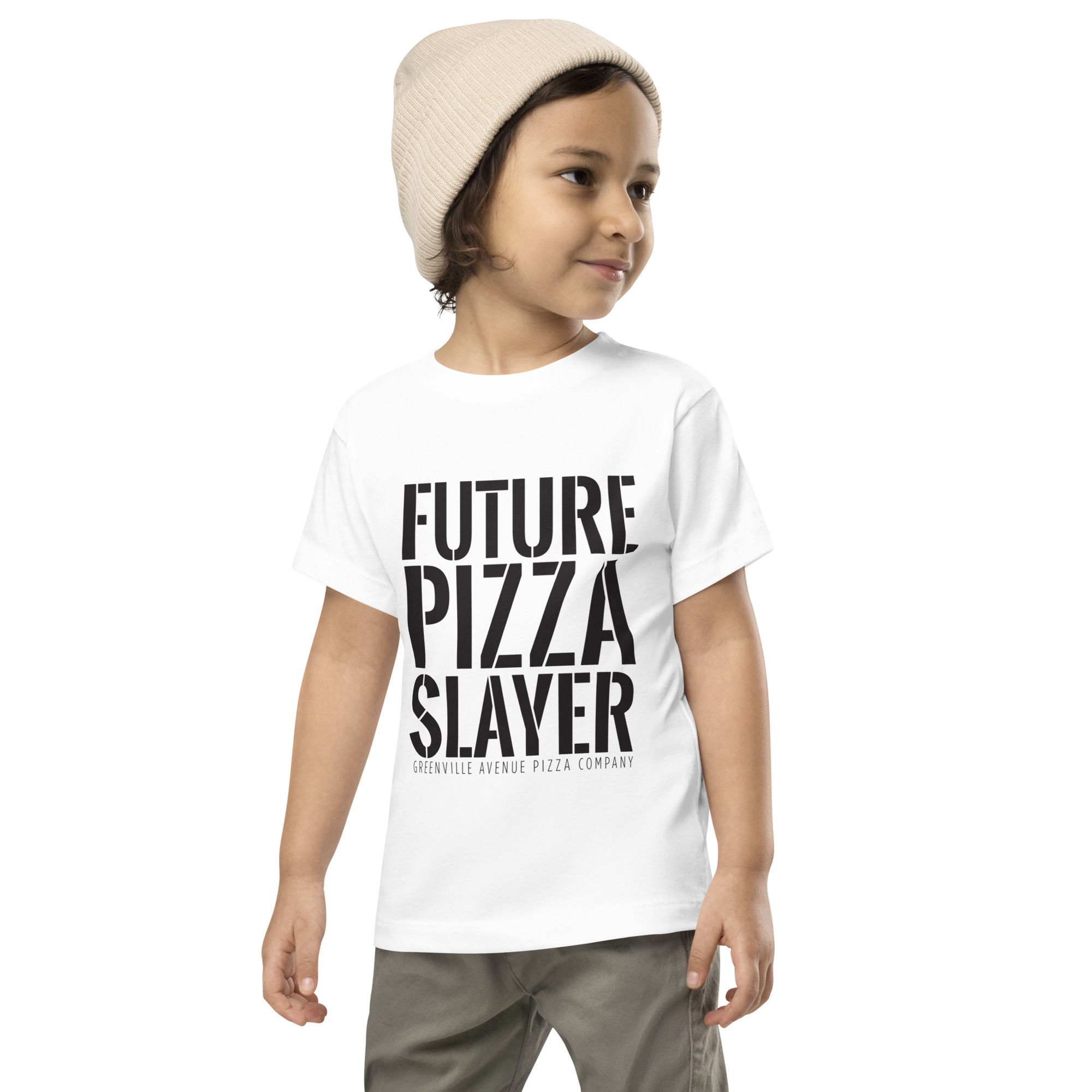 Future Pizza Slayer Toddler Short Sleeve Tee
