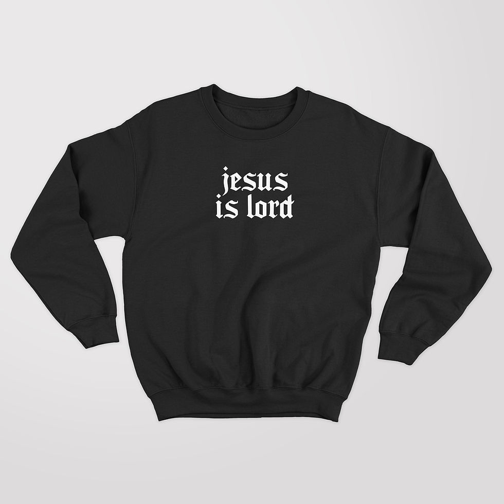 Thumbnail: Jesus Is Lord Crewneck