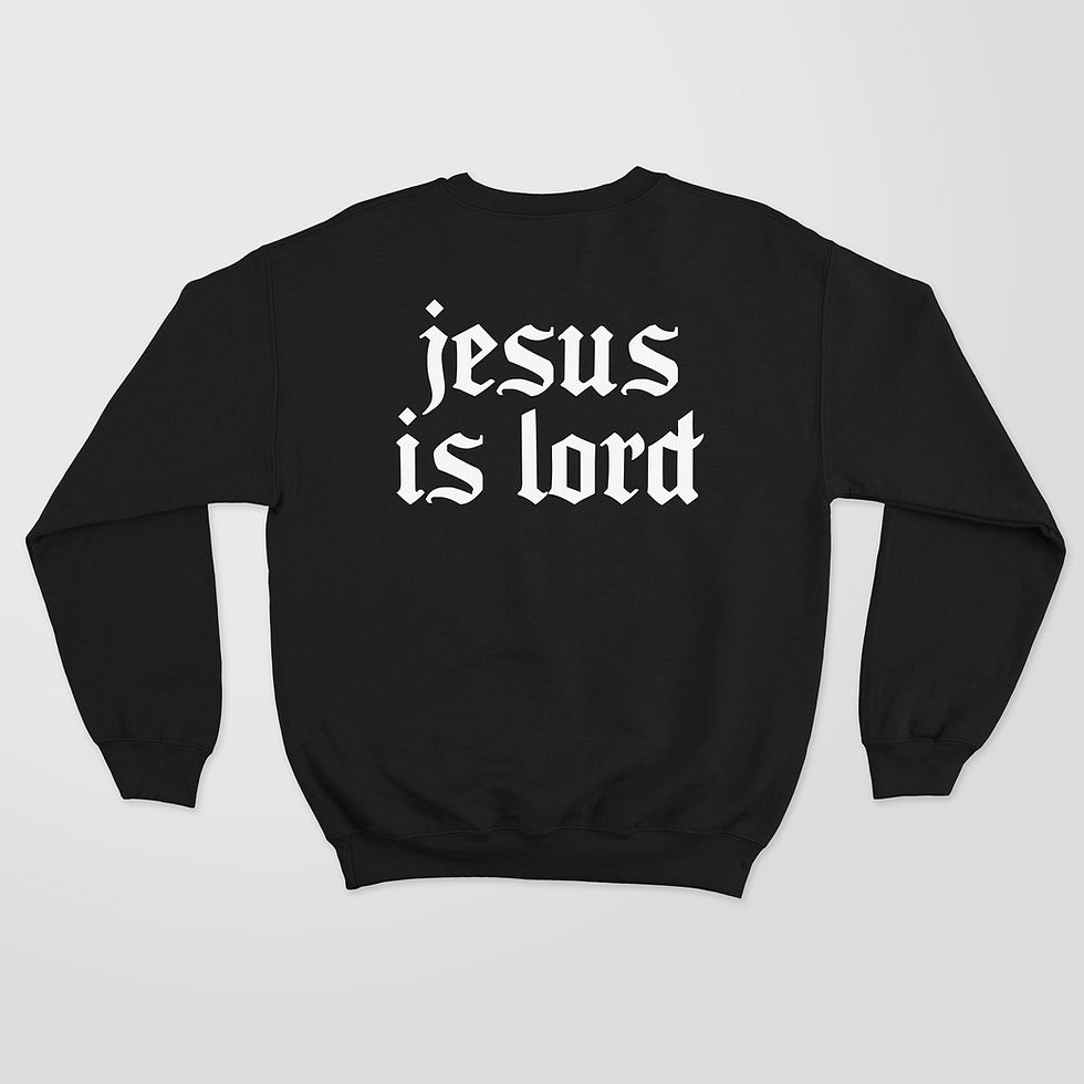 Thumbnail: Jesus Is Lord Crewneck