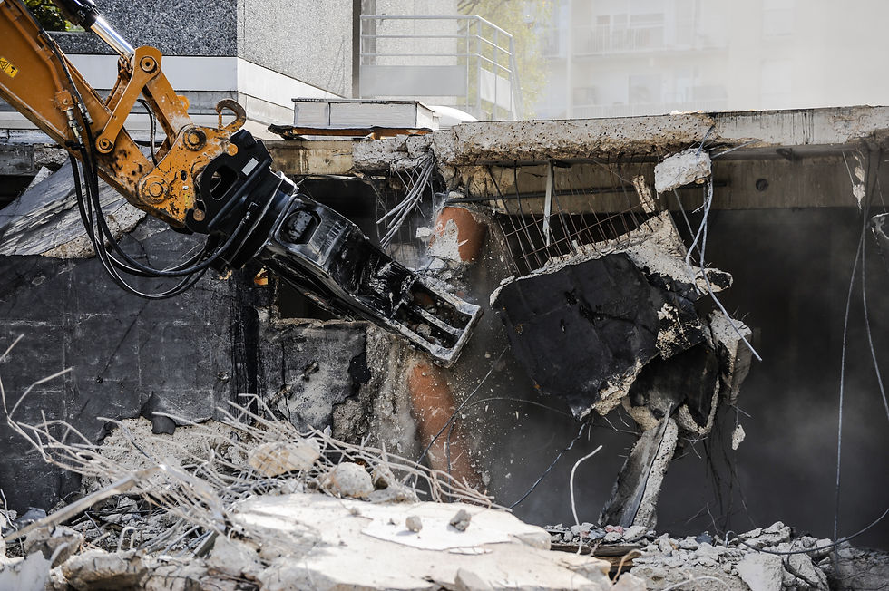photo de chantier et demolition paris et idf