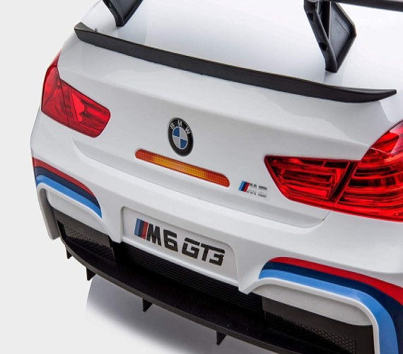 Thumbnail: BMW M6 Kids Battery Car License Model with Remote control age 1-6 year -White