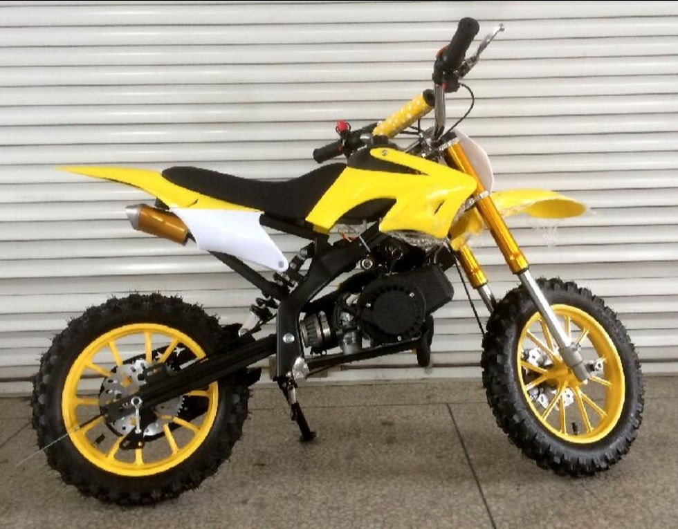 Thumbnail: Dirt bike Petrol engine 49cc Self Start