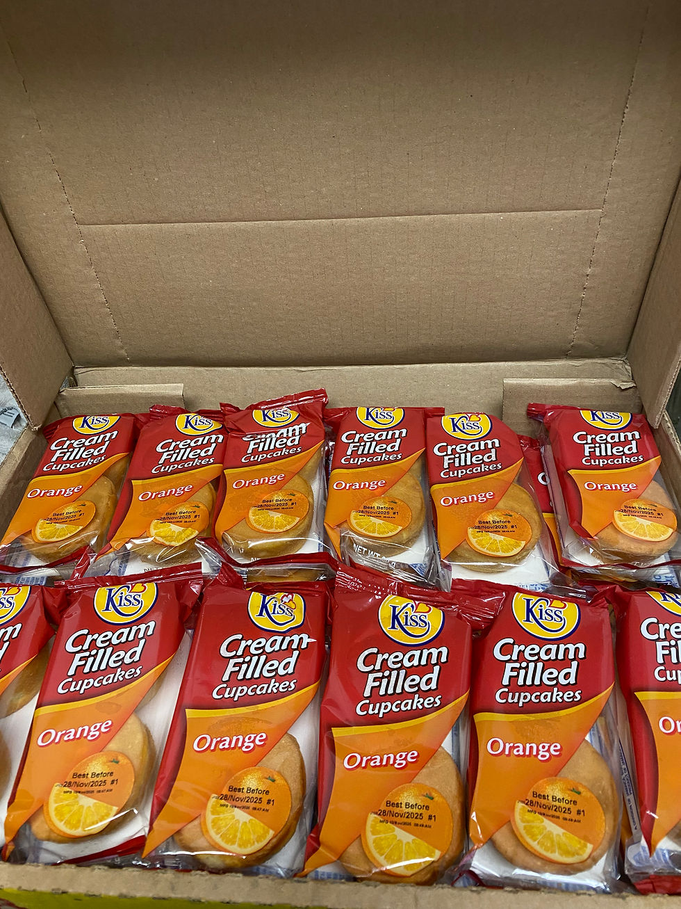 Thumbnail: Orange Kiss Cup Cakes (Choose Quantity)