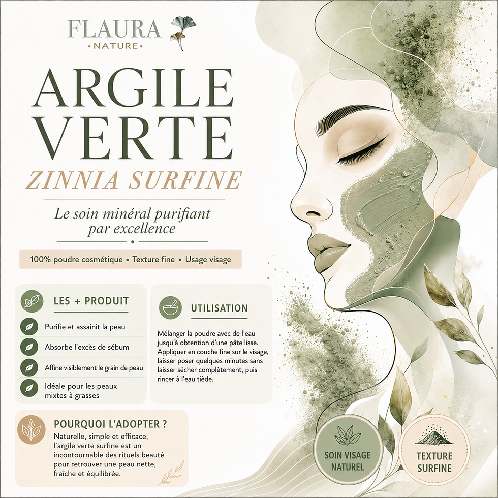 Miniature : Argile Verte Zinnia Surfine