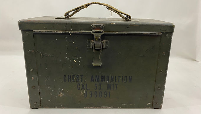 WWII Ammunition Chest Cal 50 M17 D39091