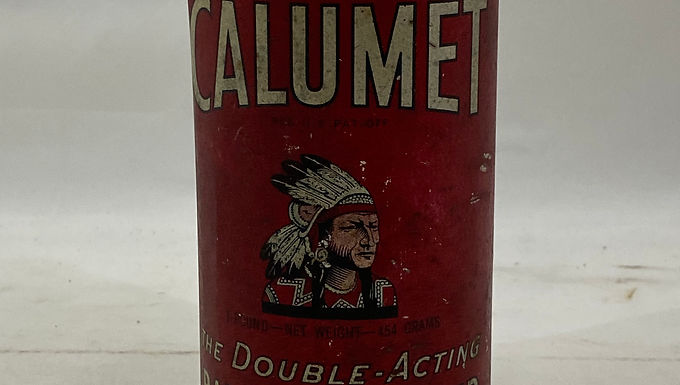 Calumet Baking Powder Tin