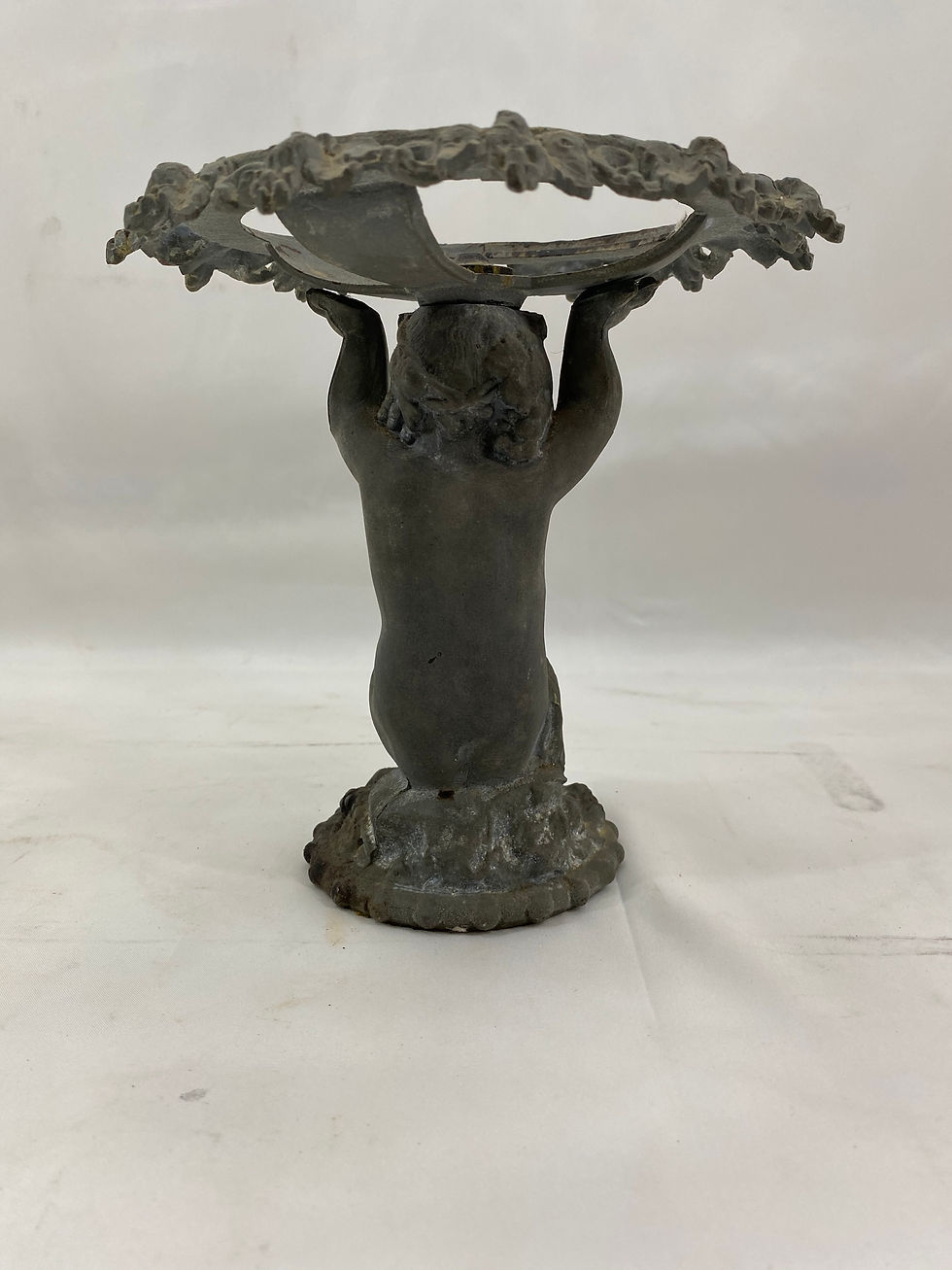 Thumbnail: Vintage Metal Cherub Stand 7653