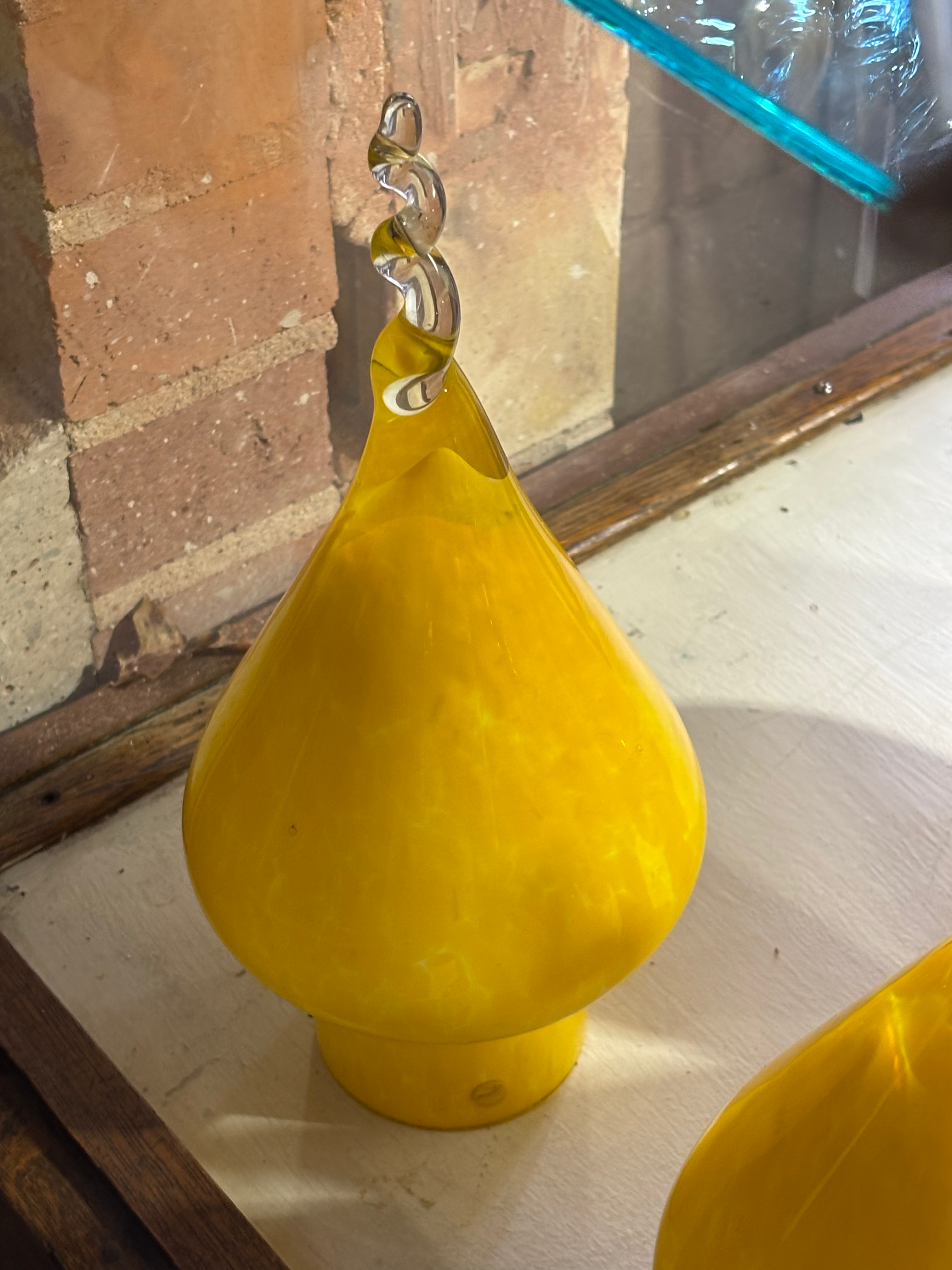 Hand Blown Art Glass Shade