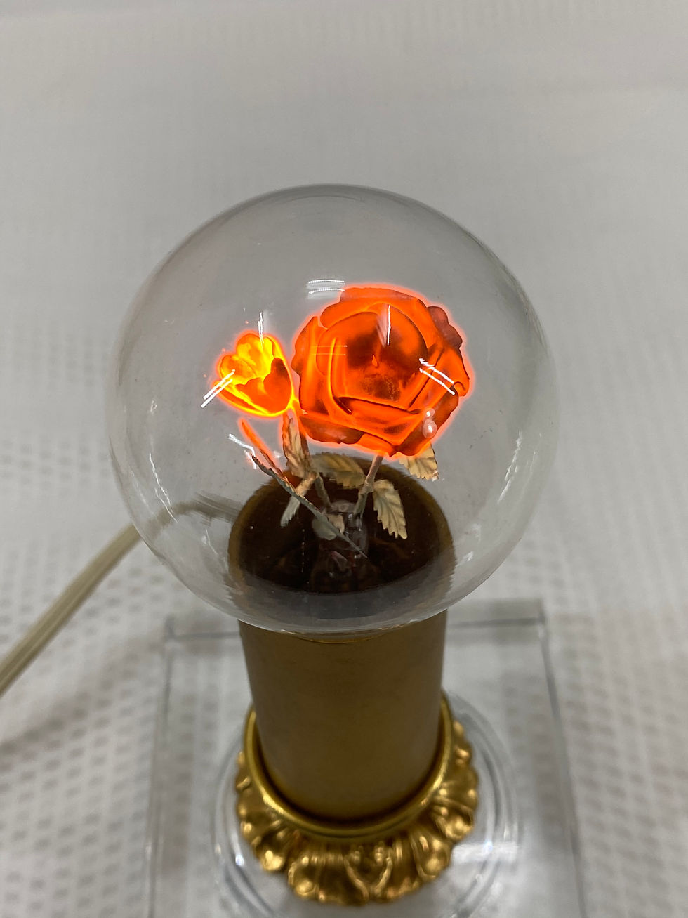 Thumbnail: Vintage Light with Rose Bulb