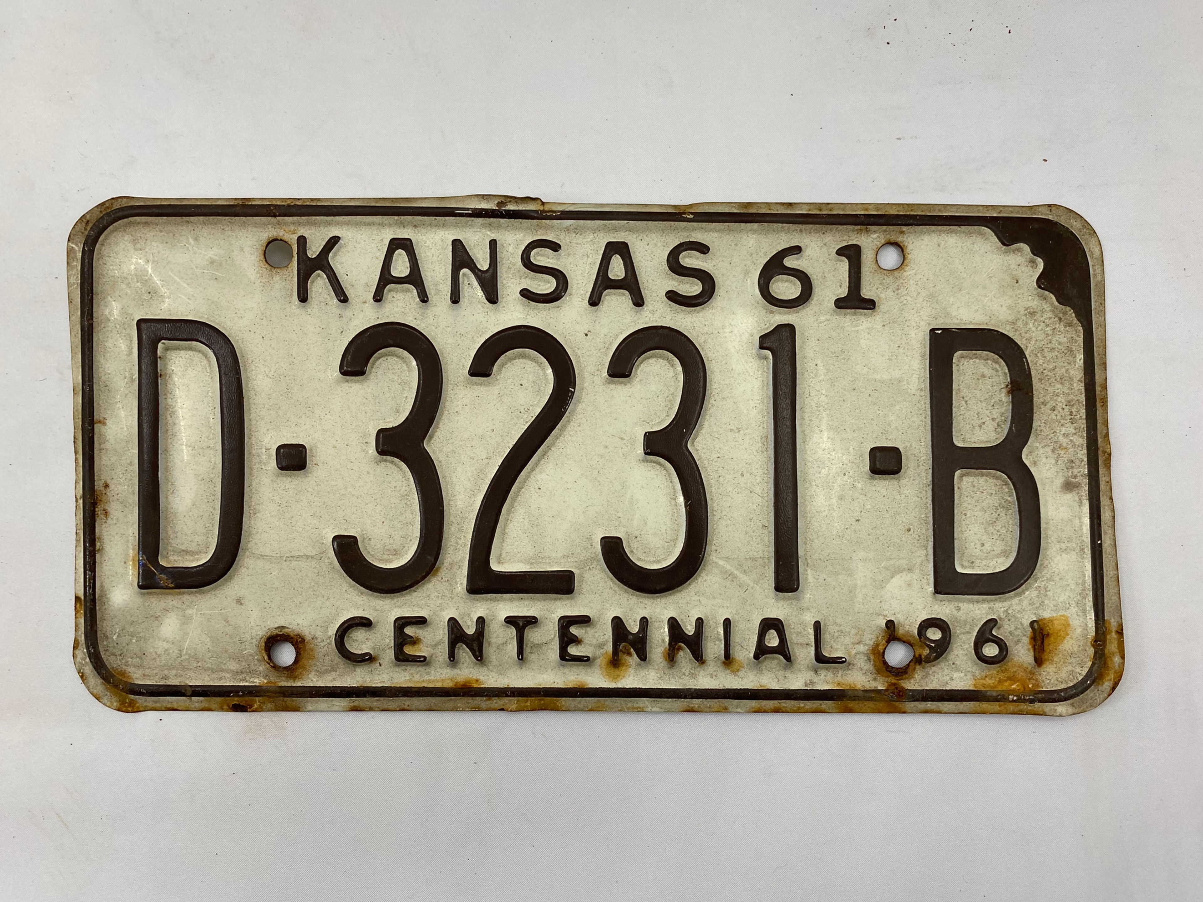 License Tag Kansas ‘61