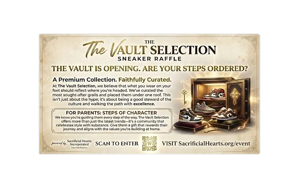 The Vault Selection (Sneaker Raffle)