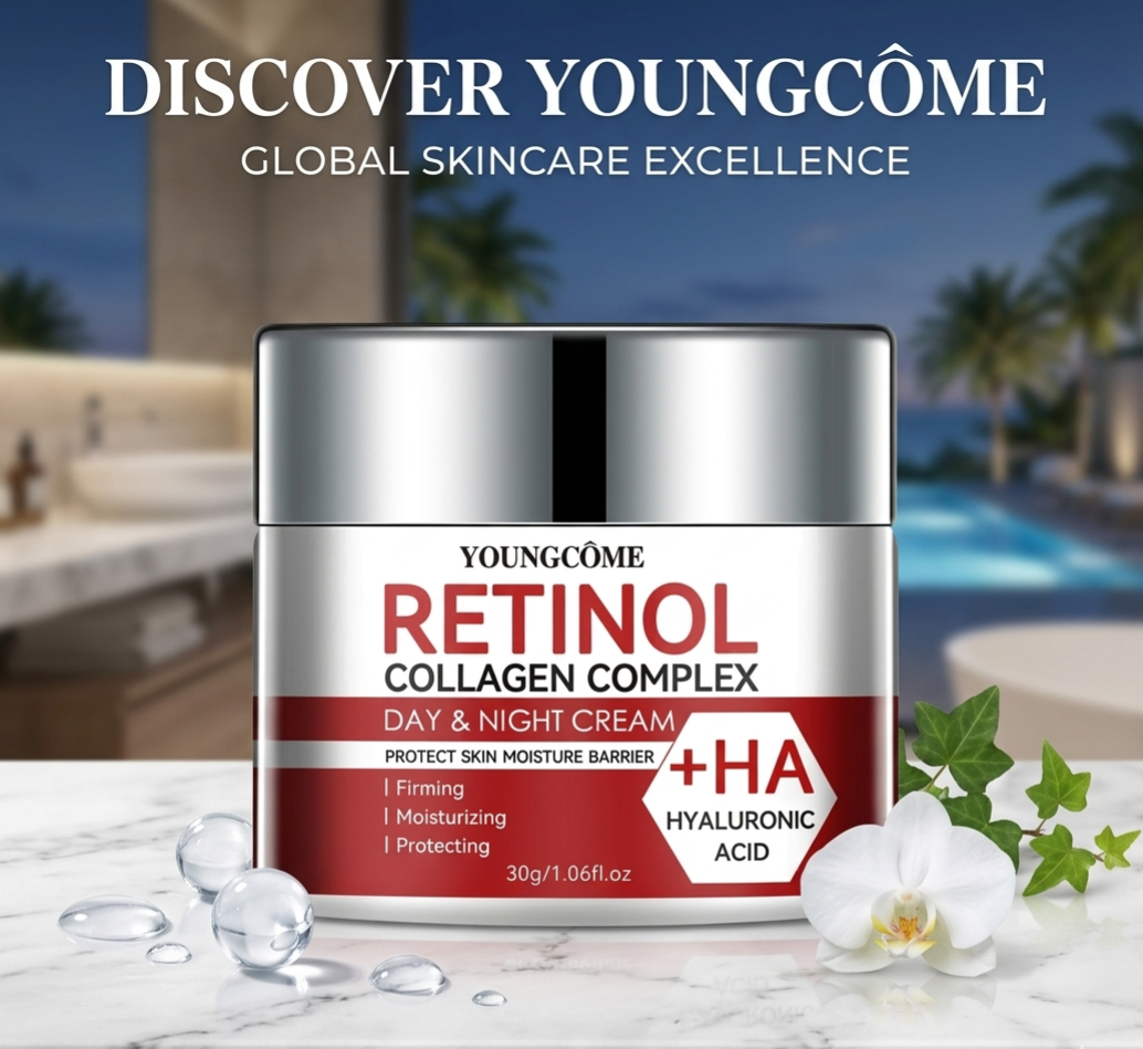 Turn Back Time: Retinol Collagen Cream with Hyaluronic Acid