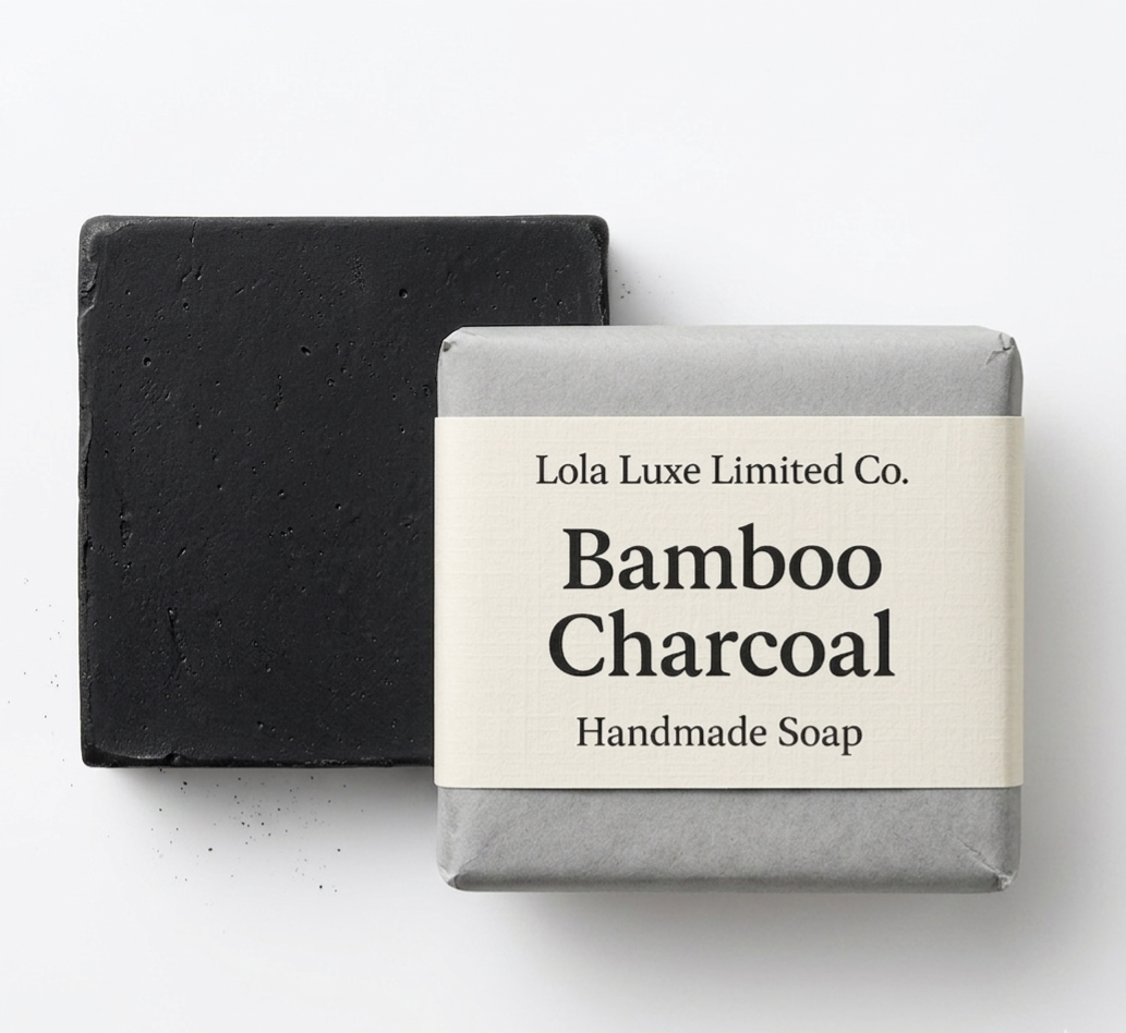 Bamboo Charcoal Detox Handmade Soap Bar
