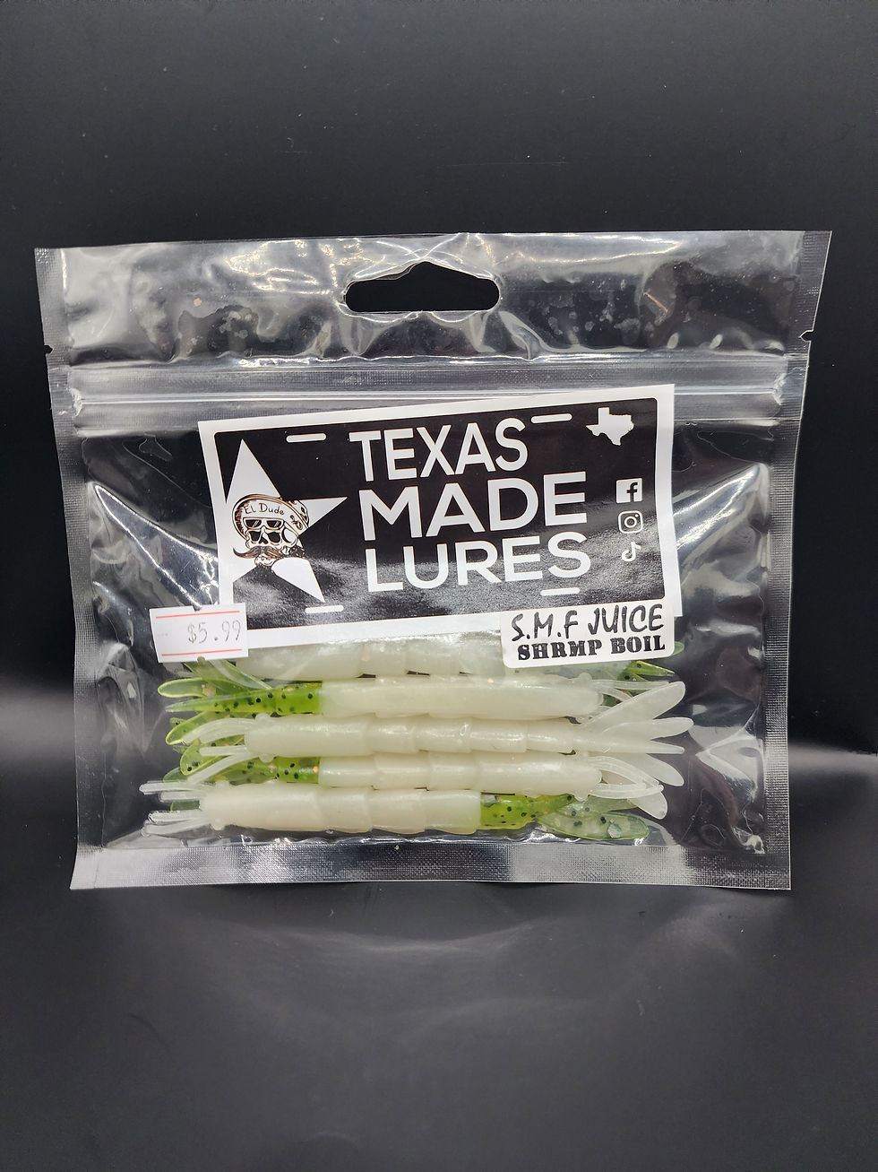 Thumbnail: Texas Made Lures - Bull Bay Bug - Pina Colada