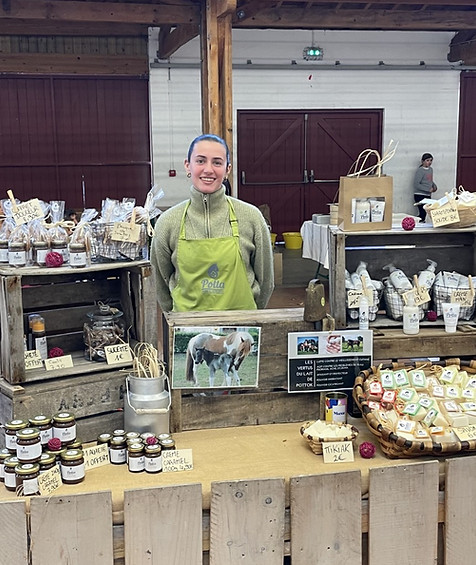 Stand marché produits Potta