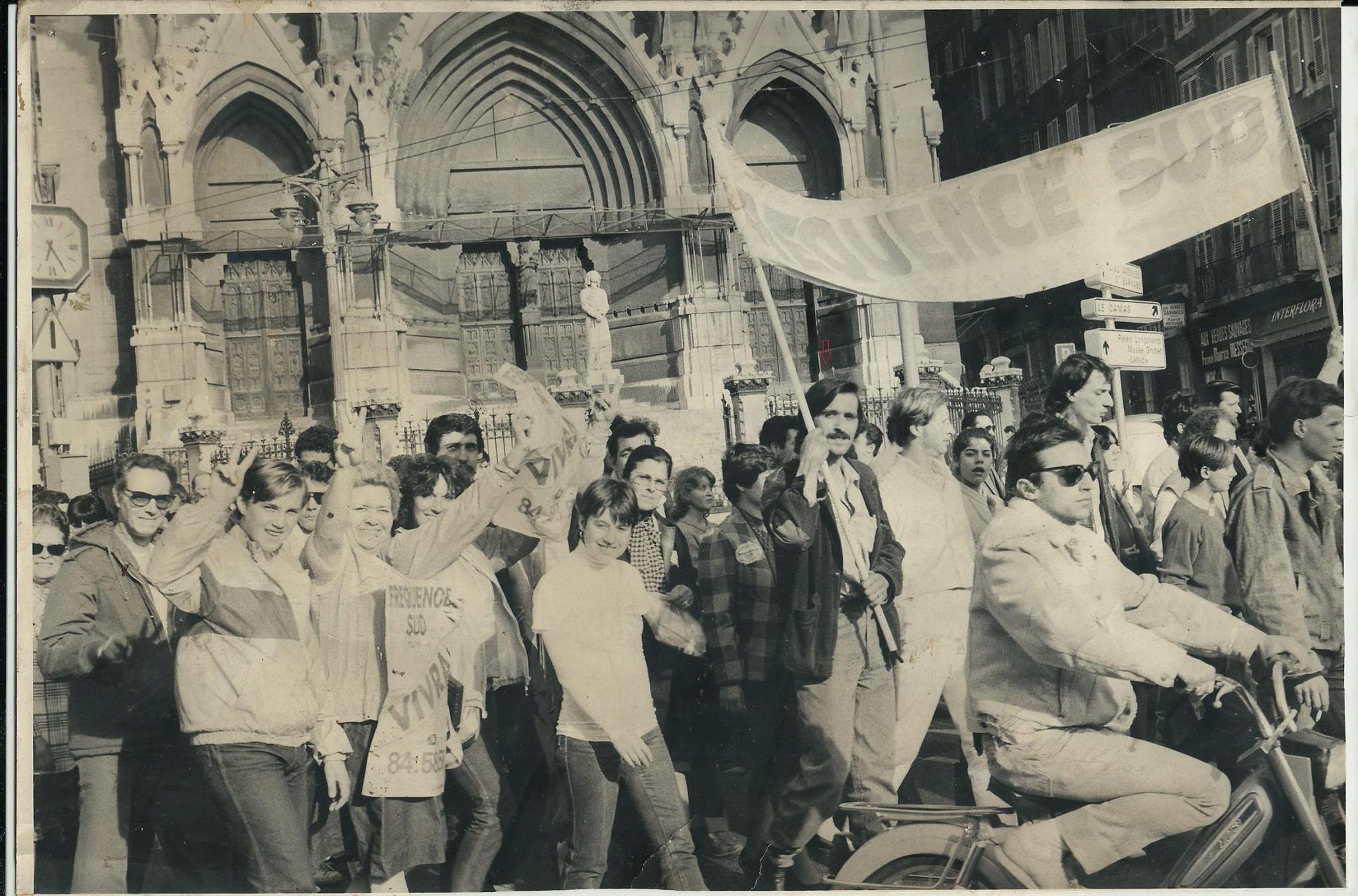 manif de l'equipe de fsm