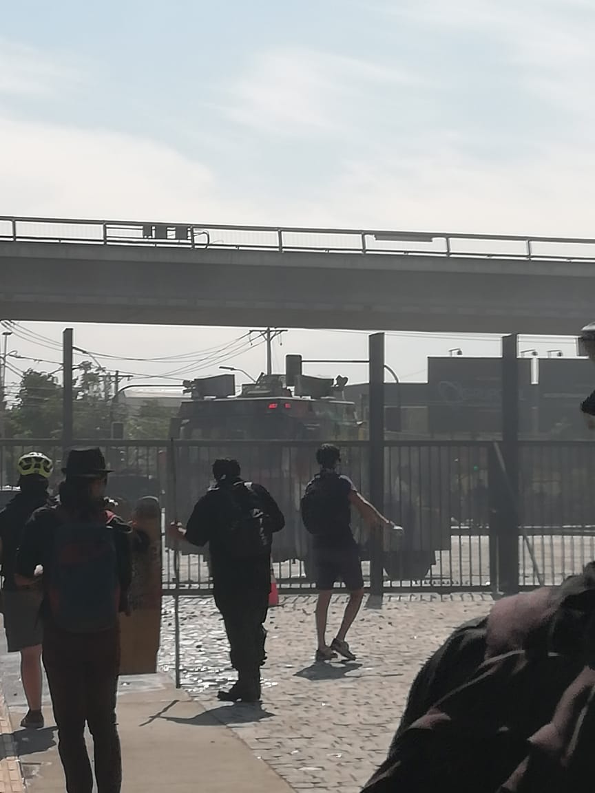 Represión policial San Joaquín