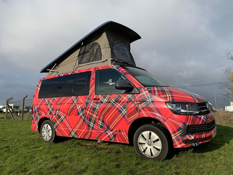 4 berth motorhome hire Scotland