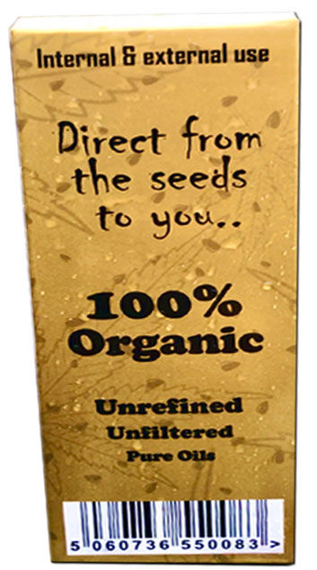 Thumbnail: Organic Hemp Black Seed Oil 100% Raw Cold Pressed Unrefined Unfiltered - Select