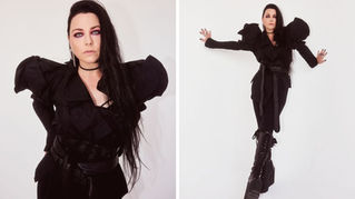 Amy Lee of Evanescence in Vintage Viviene Westwood