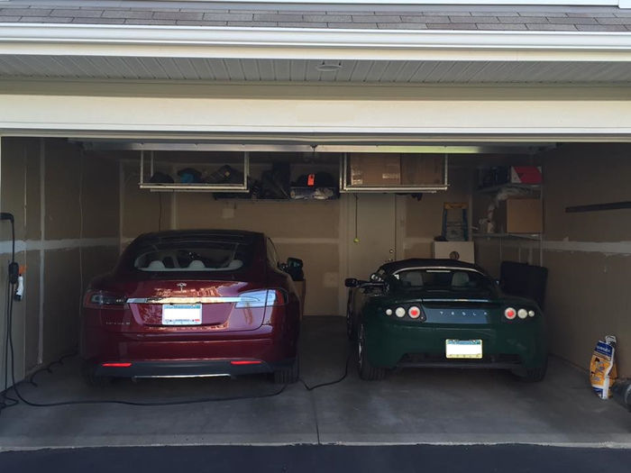 Our ALL Electric Garage