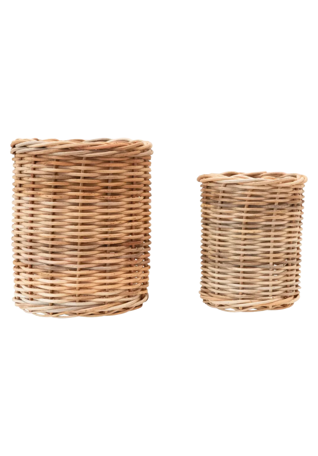 Circle Rattan Baskets