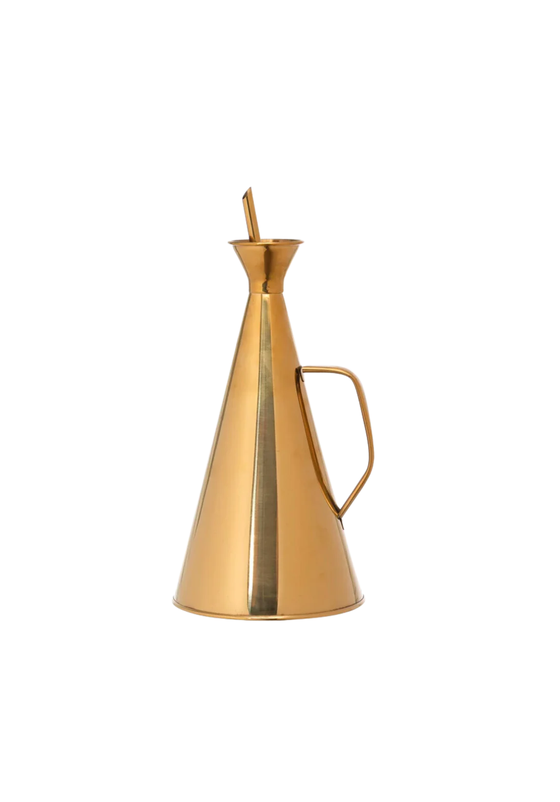 Gold Finished Oil Cruet