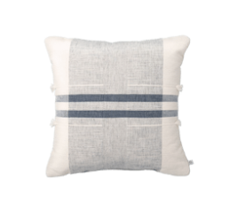 Band Stripes Square Pillow