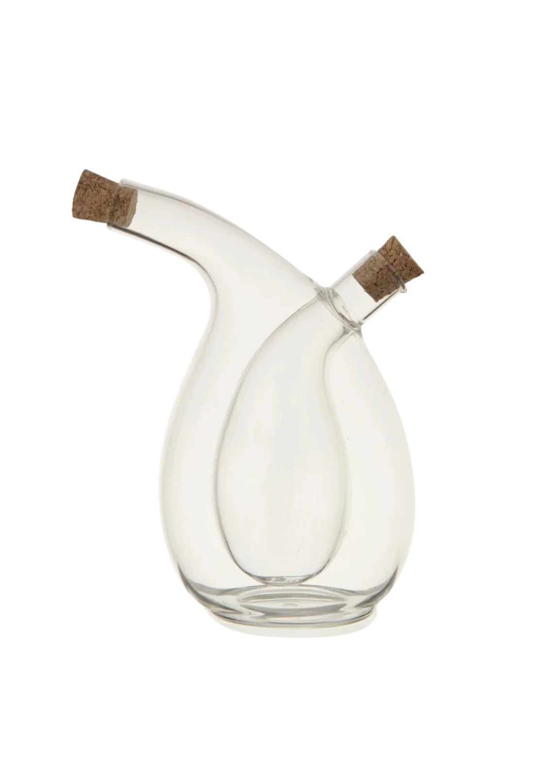 Oil and Vinegar Cruet with Cork Stoppers