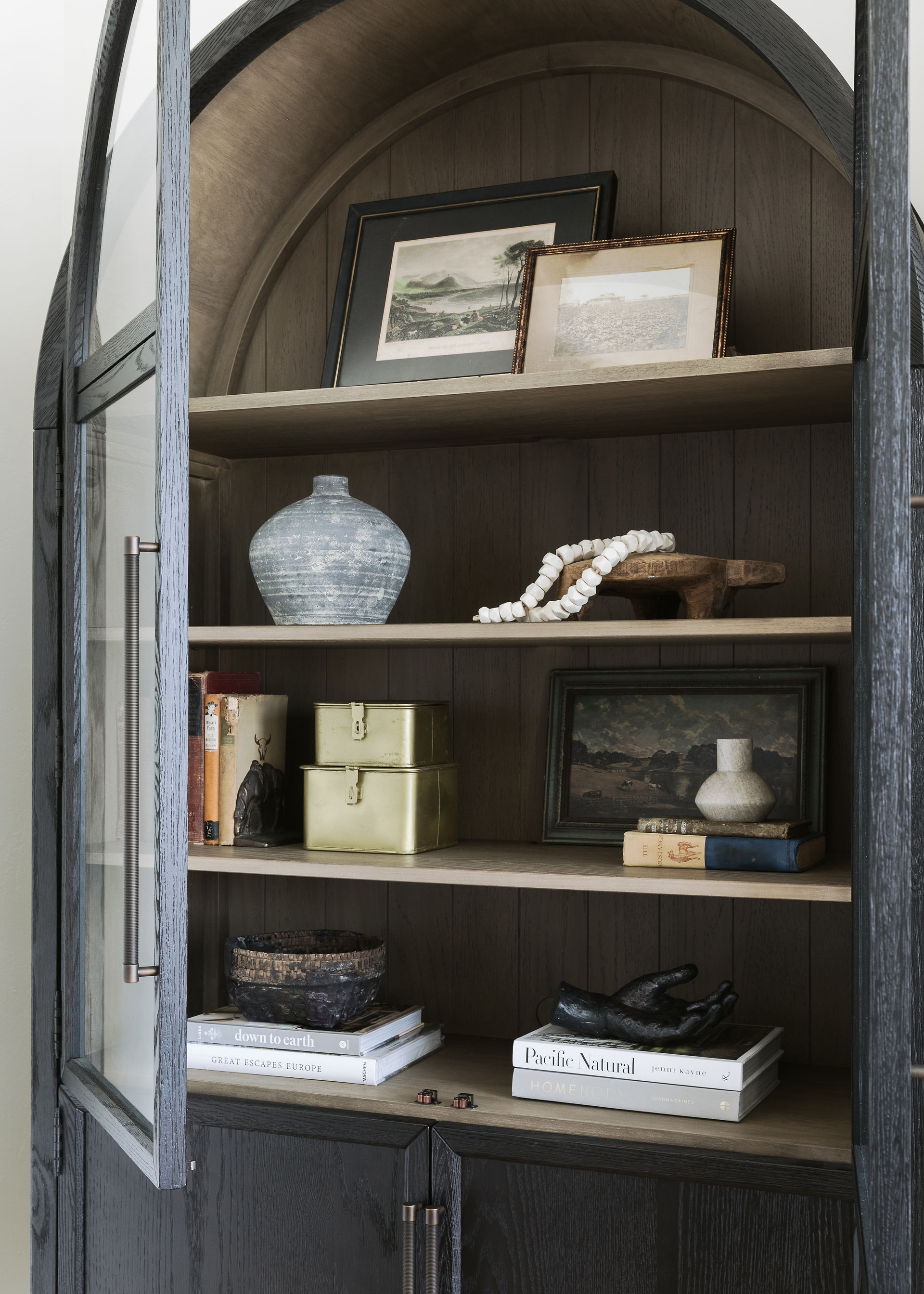 bookcase styling