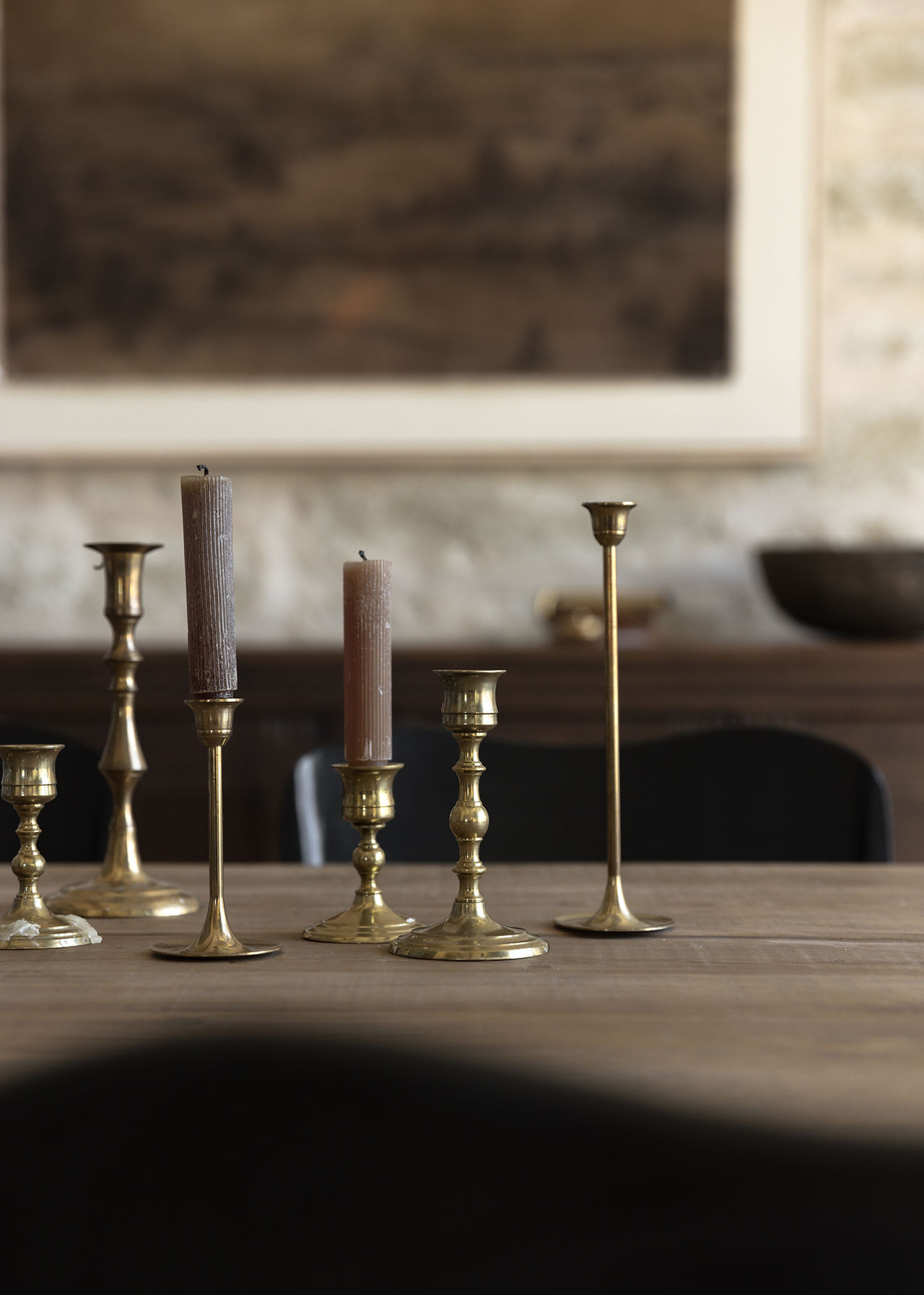 brass candlesticks