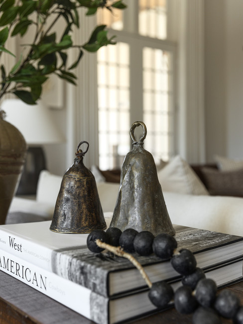 primitive bell decor