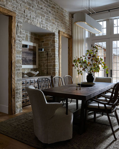 Rustic Modern Dining Room