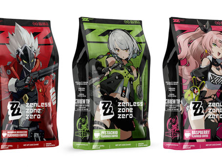 First officially licensed Zenless Zone Zero coffee line themed around New Eridu 