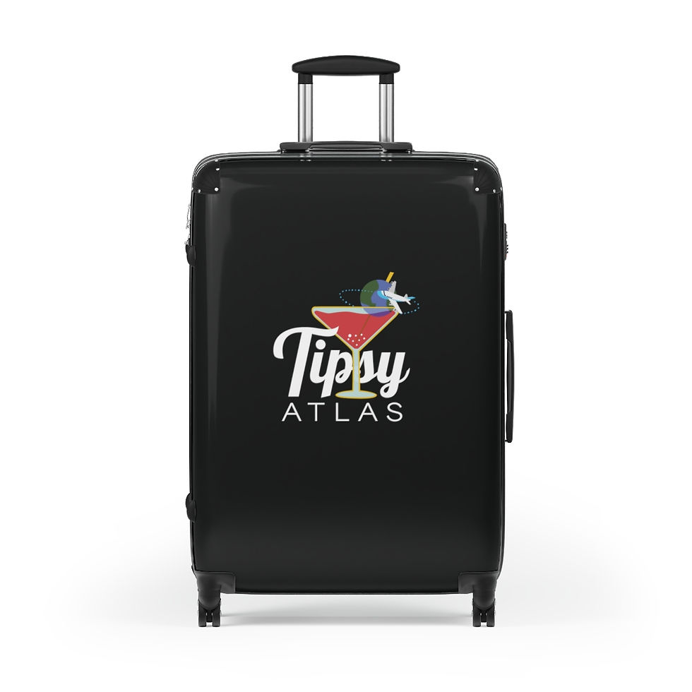 Thumbnail: Black Tipsy Atlas Suitcase