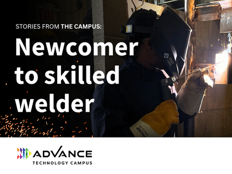 Stories from the Campus: one student’s journey from newcomer to skilled welder